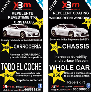 Revestimiento de Cristales